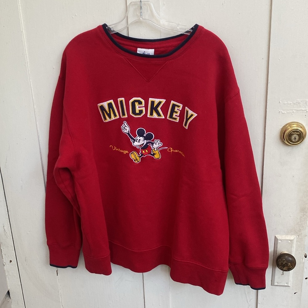 Mickey Mouse Red Sweatshirt - Picture 4 of 8